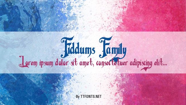 Fiddums Family example