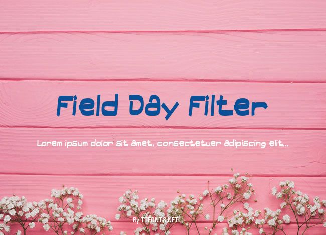 Field Day Filter example