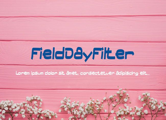 FieldDayFilter example