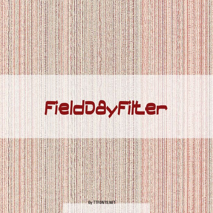 FieldDayFilter example