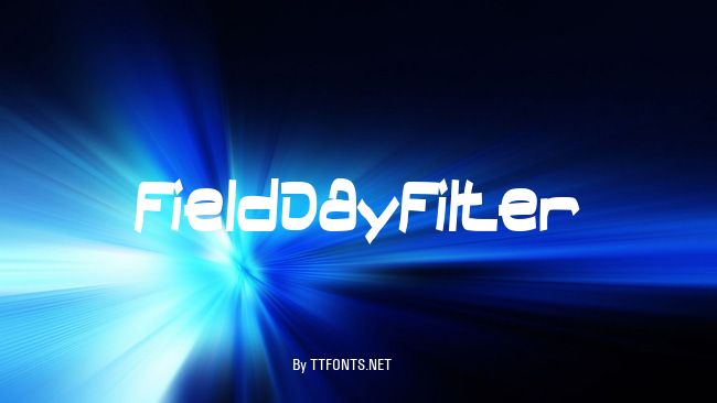 FieldDayFilter example