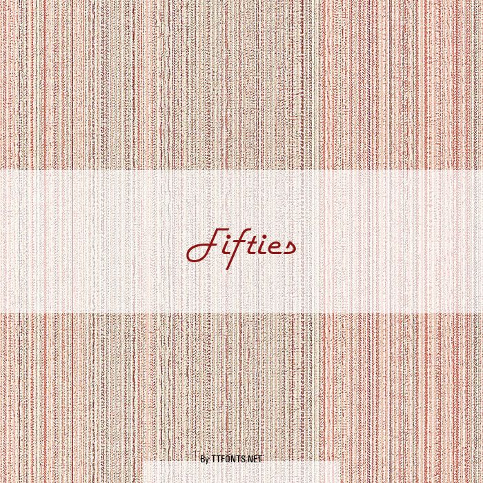 Fifties example