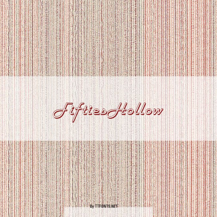 FiftiesHollow example