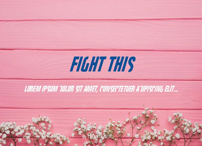 Fight This example