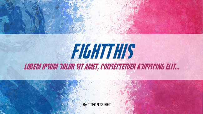 FightThis example