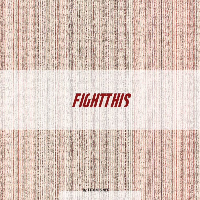 FightThis example