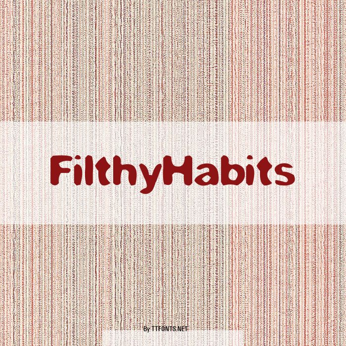 FilthyHabits example