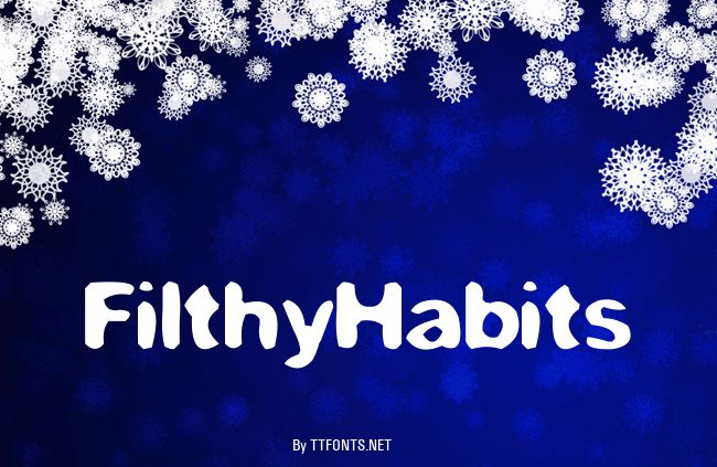 FilthyHabits example