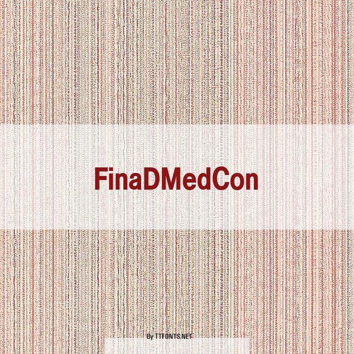 FinaDMedCon example
