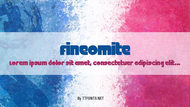 FineOMite example