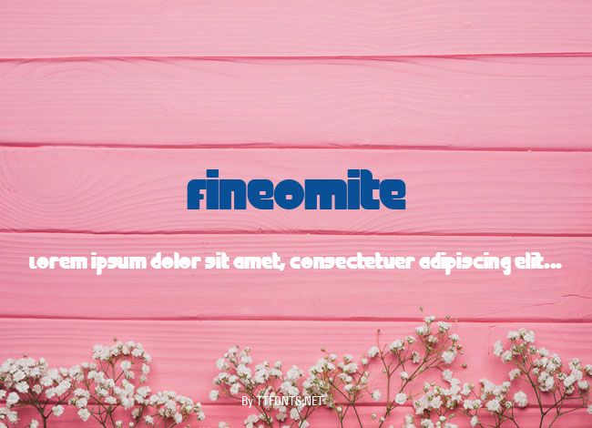 FineOMite example
