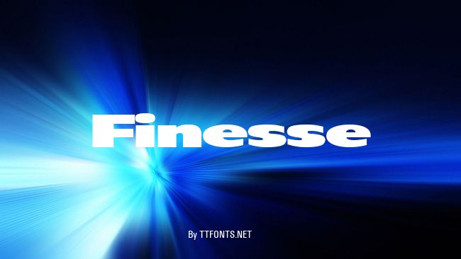 Finesse example