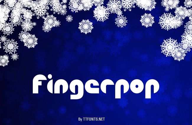 Fingerpop example