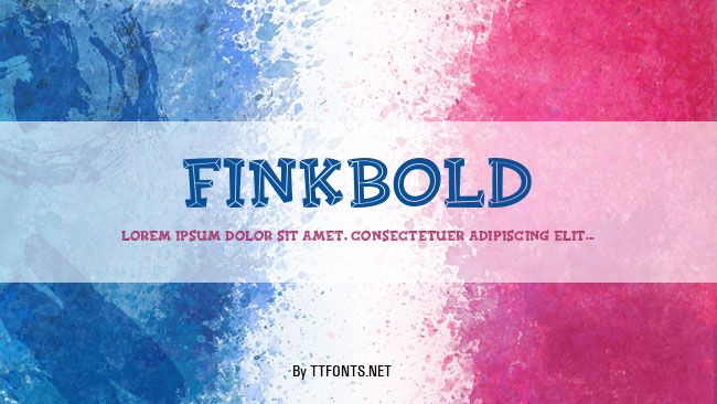 FinkBold example