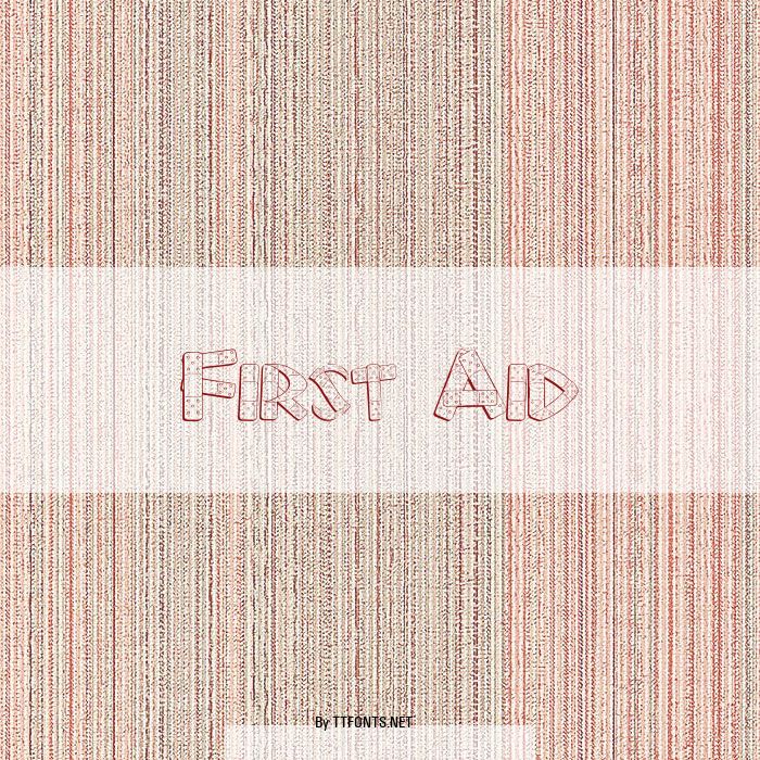 First Aid example