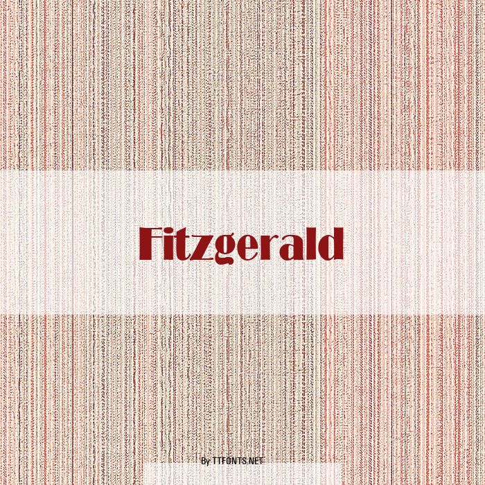 Fitzgerald example