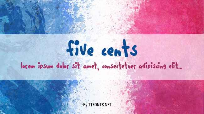 five cents example