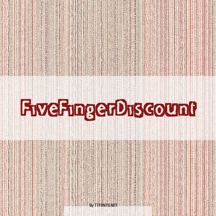 FiveFingerDiscount example