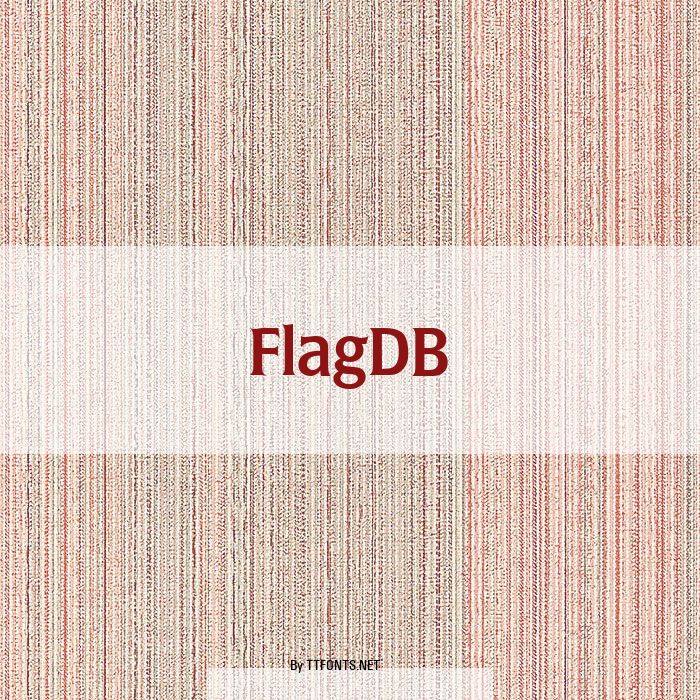 FlagDB example
