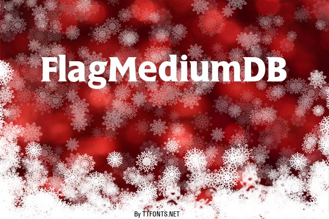 FlagMediumDB example