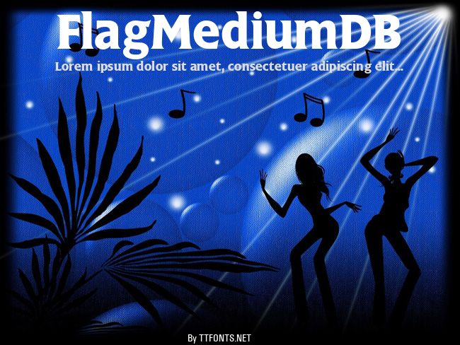 FlagMediumDB example