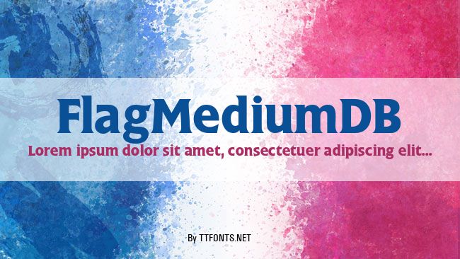 FlagMediumDB example