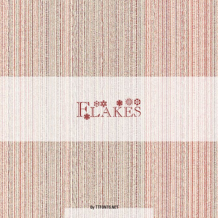 Flakes example