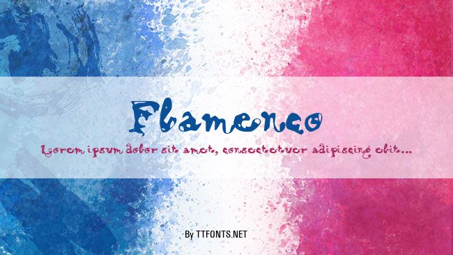Flamenco example
