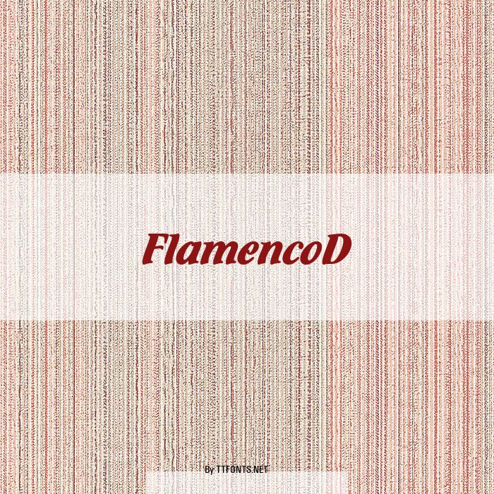 FlamencoD example