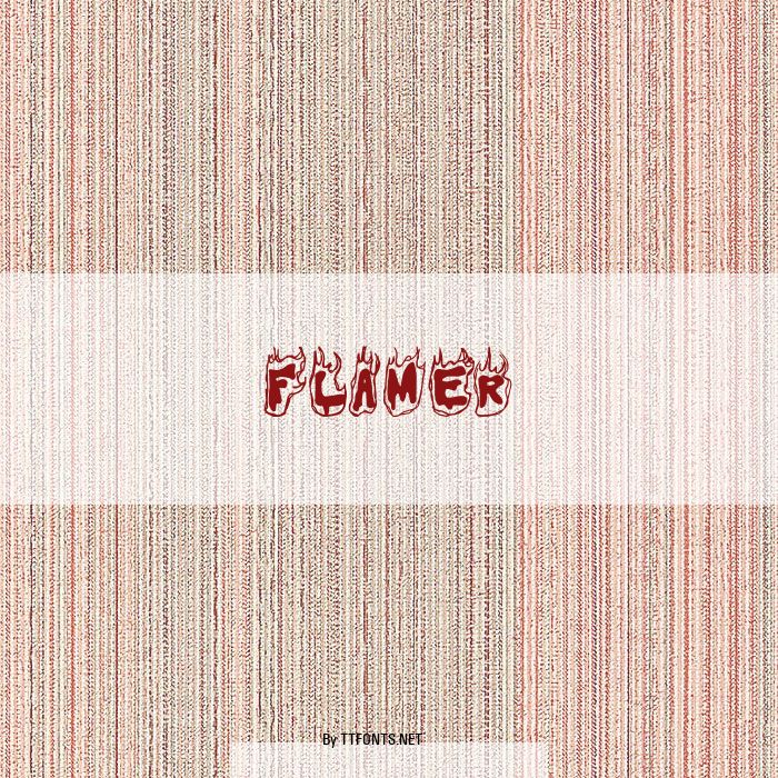 Flamer example