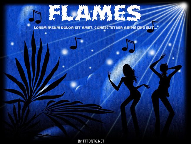 Flames example