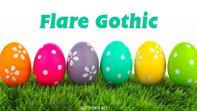 Flare Gothic example