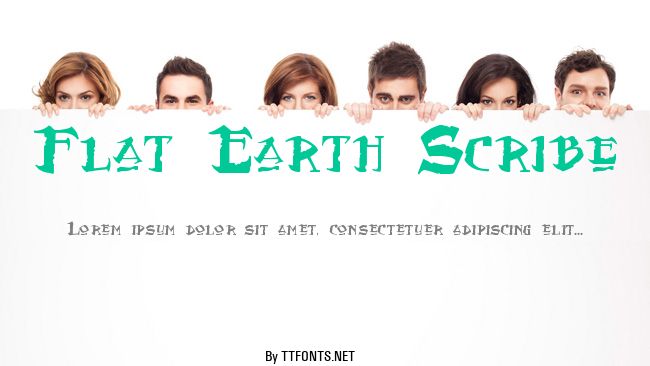 Flat Earth Scribe example