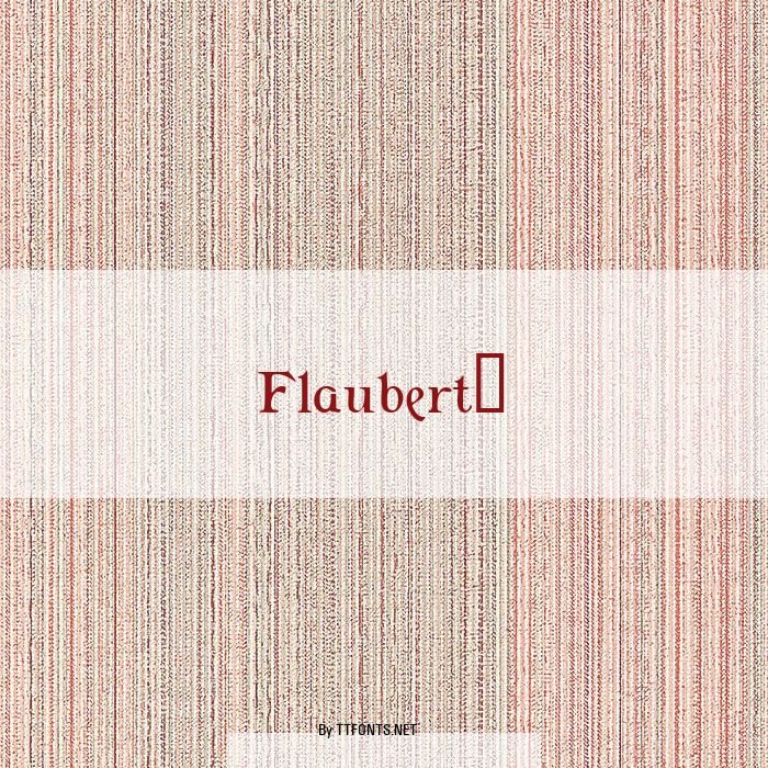 Flaubert! example