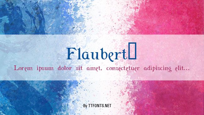 Flaubert! example