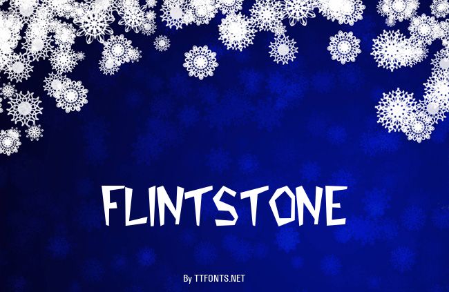 Flintstone example