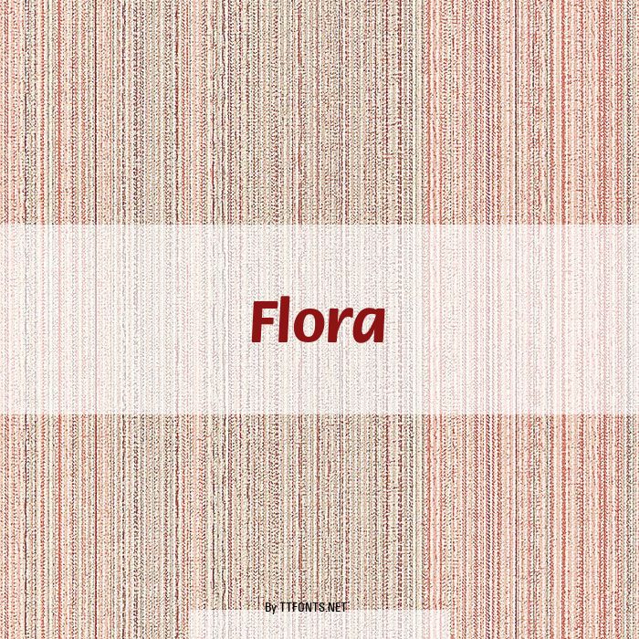 Flora example