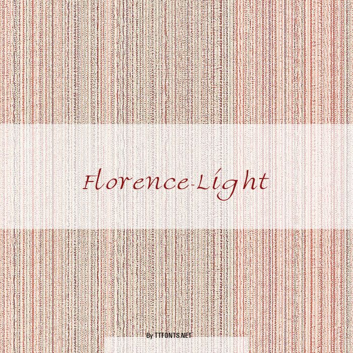 Florence-Light example