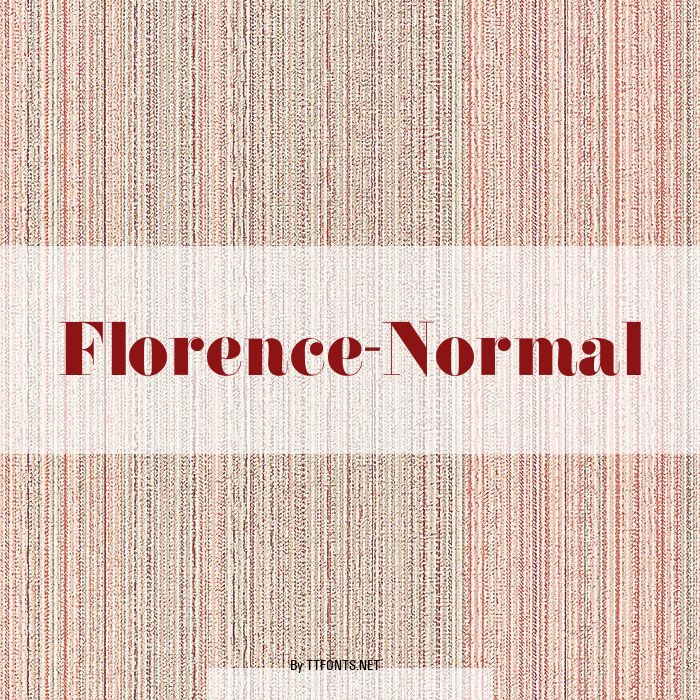 Florence-Normal example