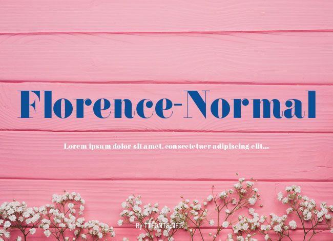 Florence-Normal example