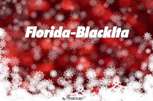 Florida-BlackIta example