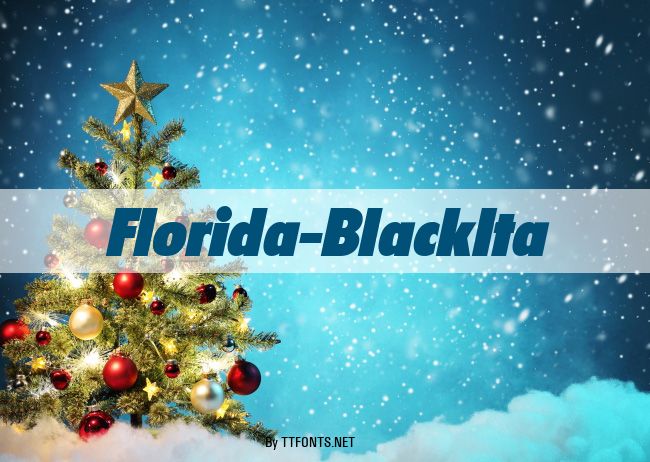 Florida-BlackIta example