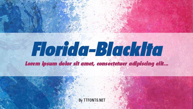 Florida-BlackIta example