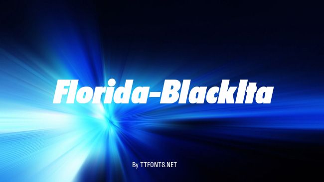 Florida-BlackIta example