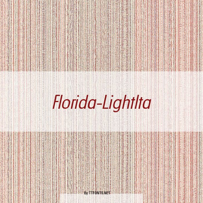 Florida-LightIta example