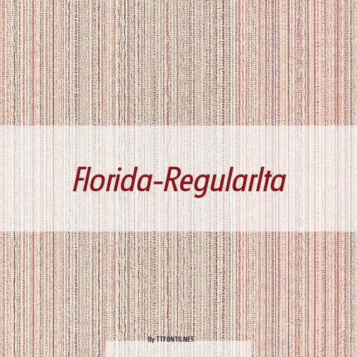 Florida-RegularIta example