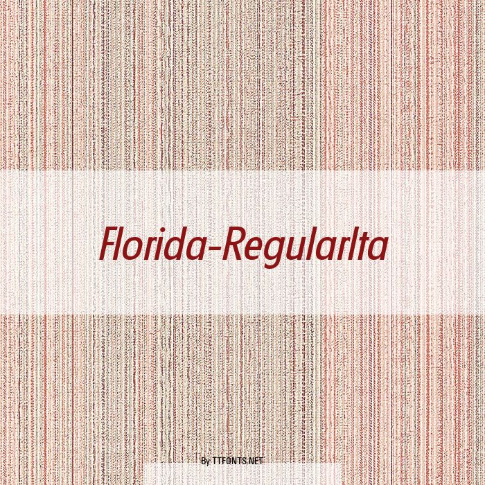 Florida-RegularIta example