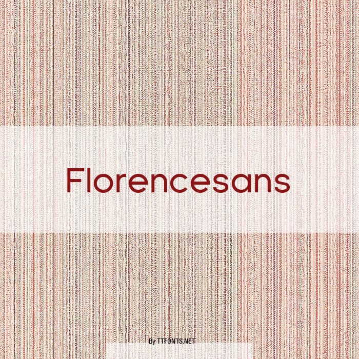 Florencesans example
