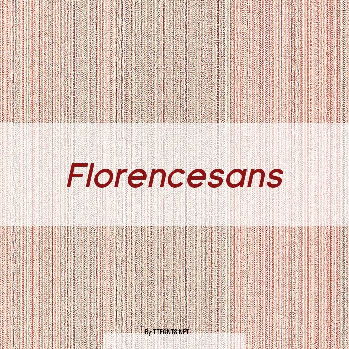 Florencesans example
