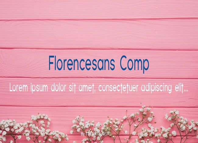 Florencesans Comp example